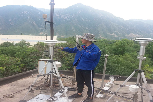 永濟縣電機廠環境空氣質量自動檢測站防雷檢測